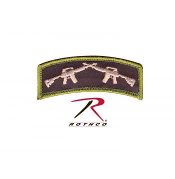 Rothco Crossed Rifles Patch With Hook Back, Rothco Crossed Rifles Patch, patch, patches, crossed rifles, airsoft patch, airsoft, airsoft patches, crossed rifle patch, hook back, morale patches, morale patch, airsoft morale patch, tactical morale patches, gun morale patches, velcro morale patch, hook and loop morale patch, 
